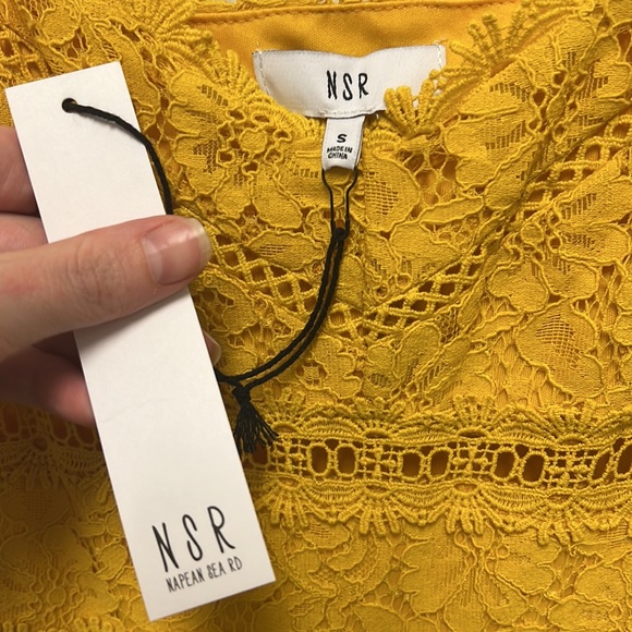 Beautiful Yellow MIDI Dress - NWT - Size Small - Picture 3 of 4